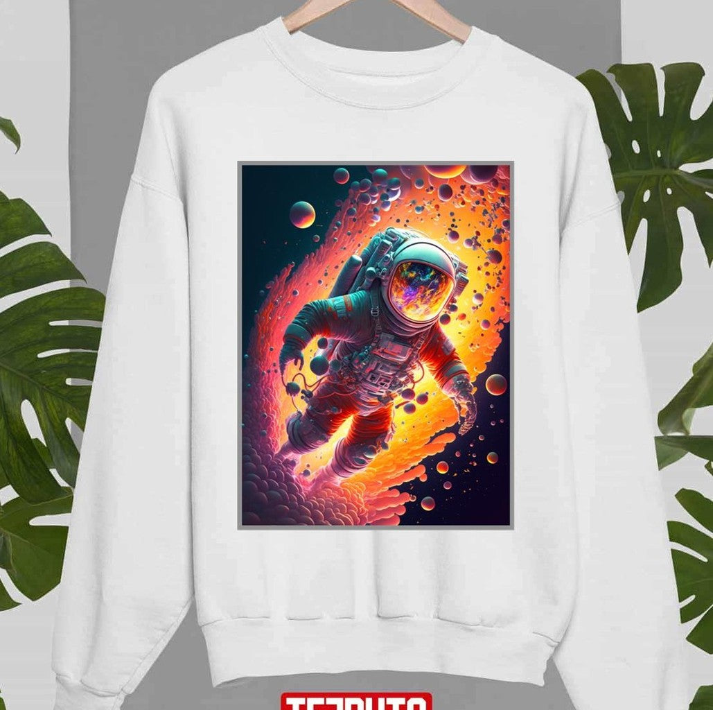 Astronaut Planets There We Used To Live Unisex Sweatshirt