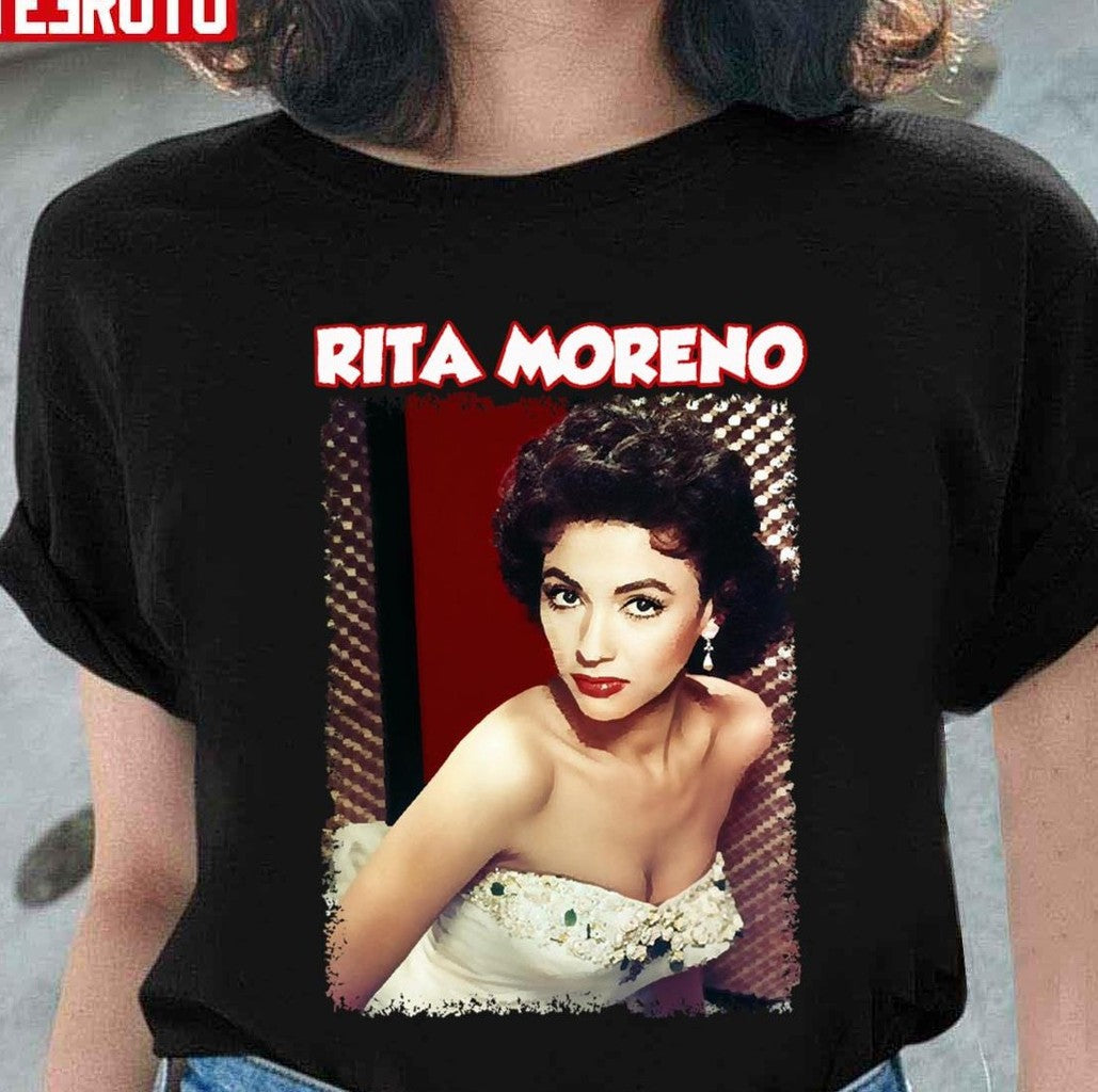 Rita Moreno Vintage Retro Actress Unisex T-Shirt