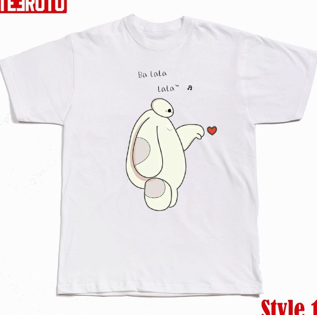 Baymax The Big Hero Couple Design Valentine's Day Unisex T-Shirt
