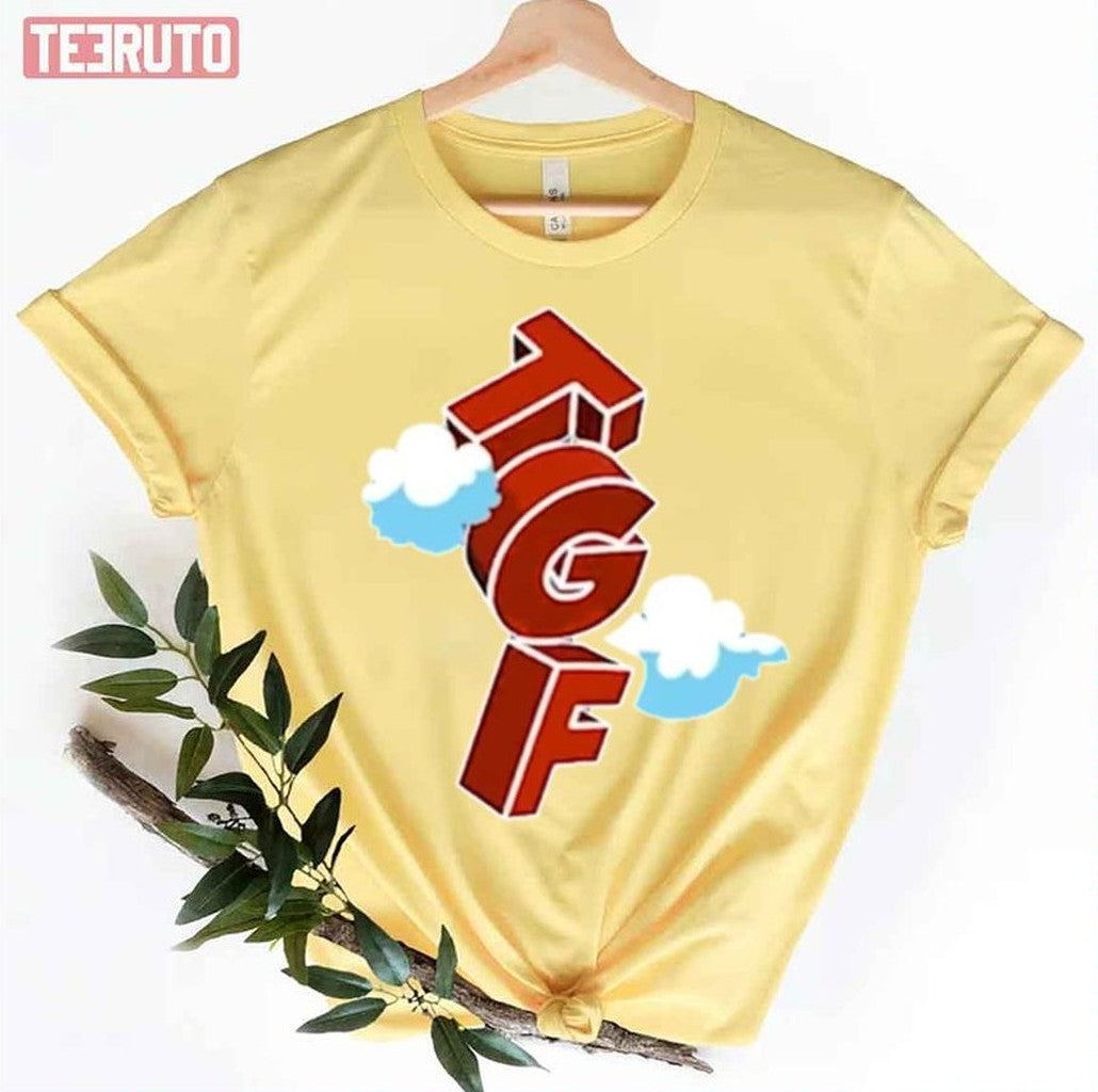 Tgfbro Tgf Typography Childish Tgfbro Unisex T-Shirt