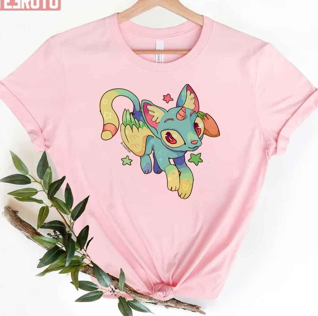 Sparkly Unikitty Unisex T-shirt