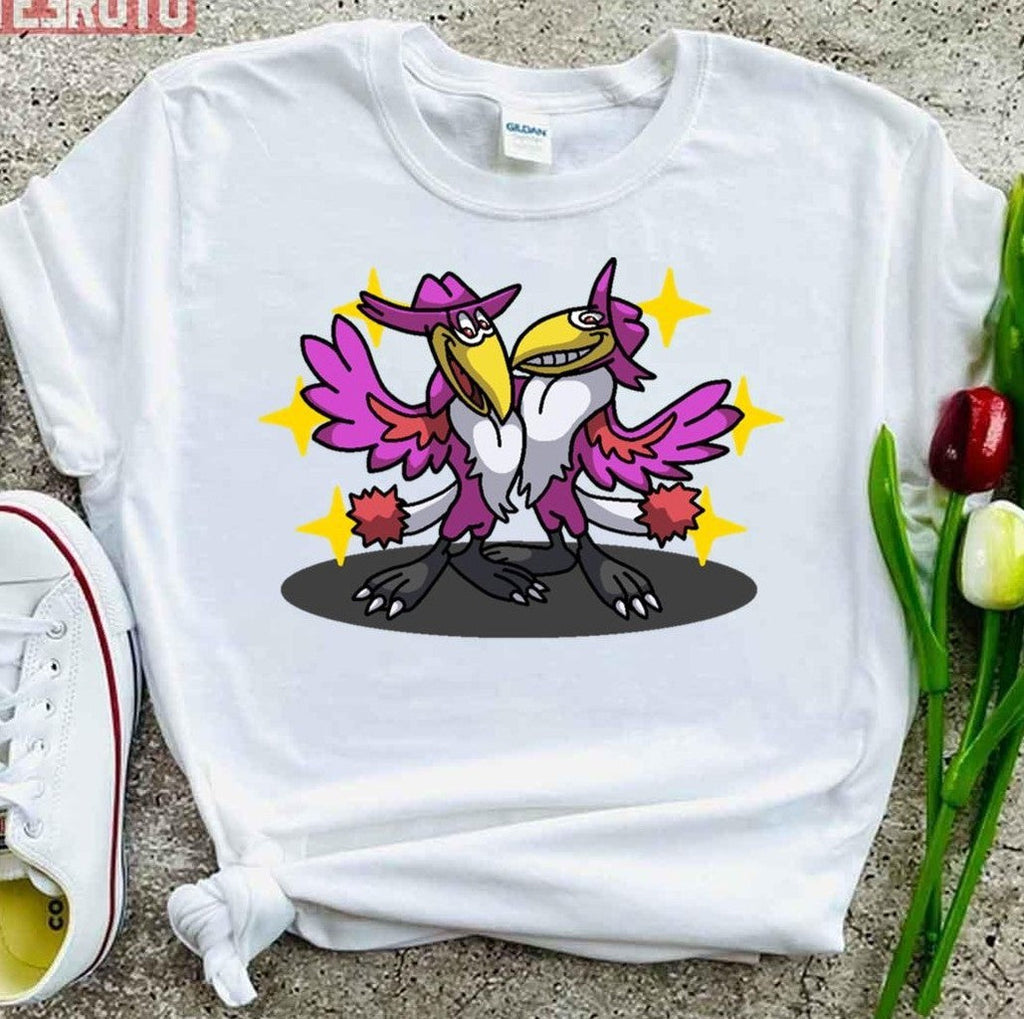 Performance Heckle And Jeckle Honchkrow Cartoon Unisex T-Shirt