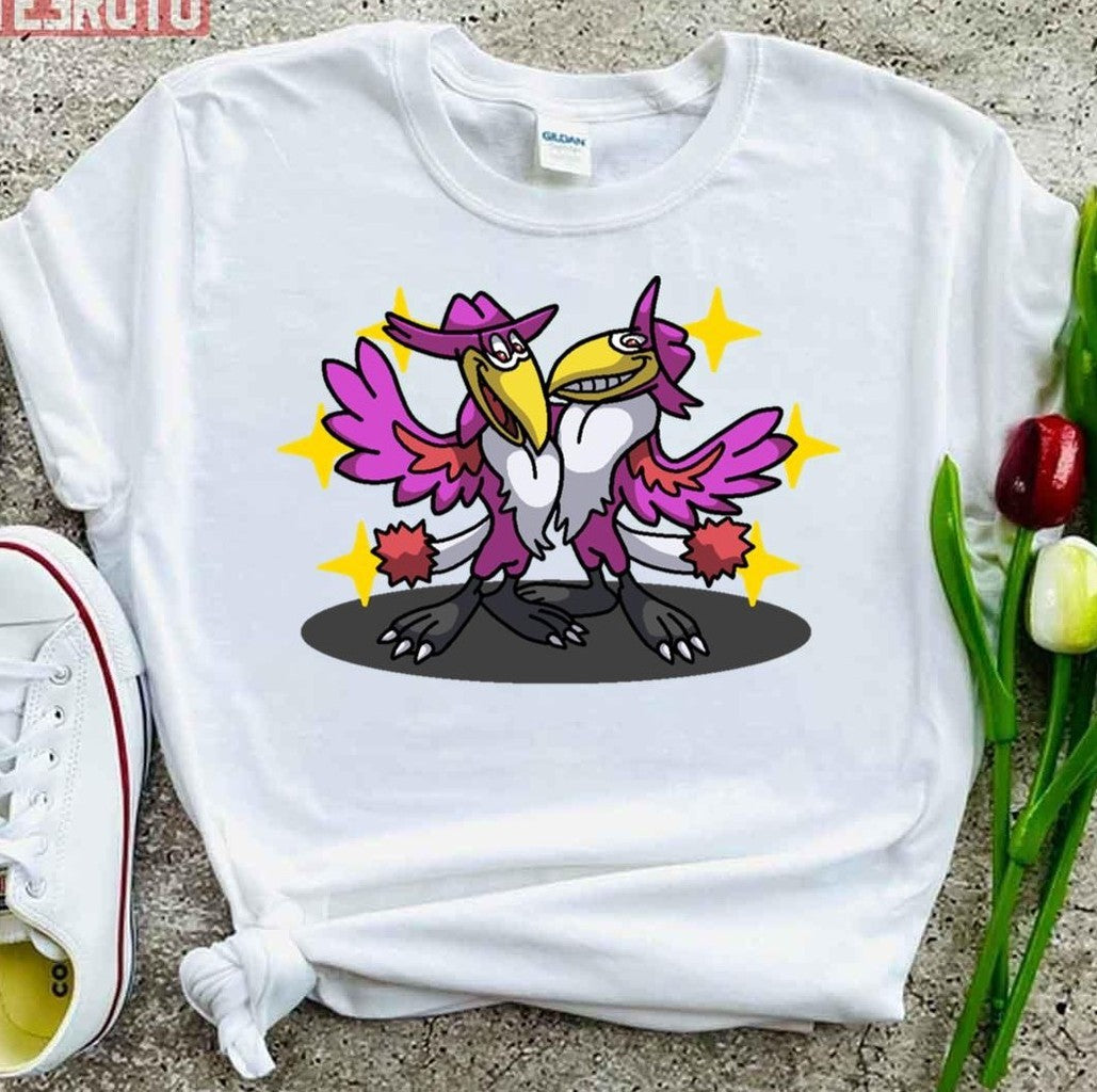 Performance Heckle And Jeckle Honchkrow Cartoon Unisex T-Shirt