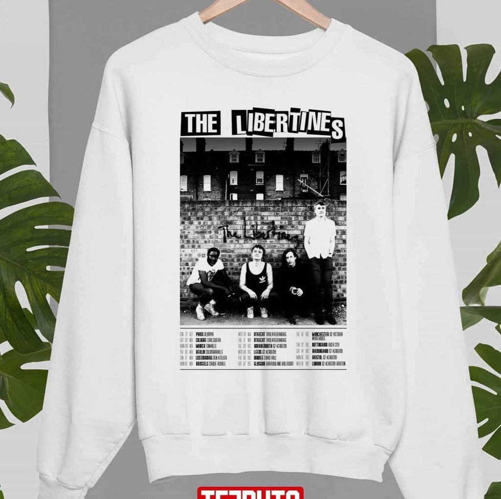 Arbeit Macht Frei Libertines Tour Track List Unisex Sweatshirt