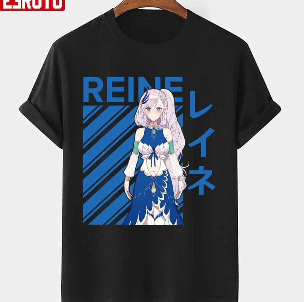 Reine Pavolia Reine Hololive Japanese Typo Unisex T-shirt