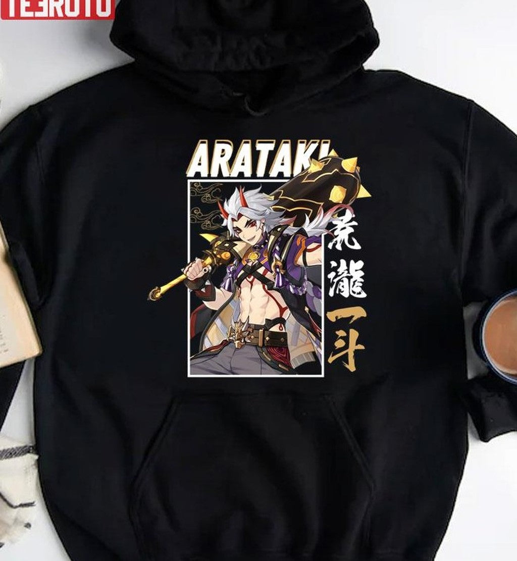 Anime Arataki Itto Genshin Impact Unisex T-Shirt