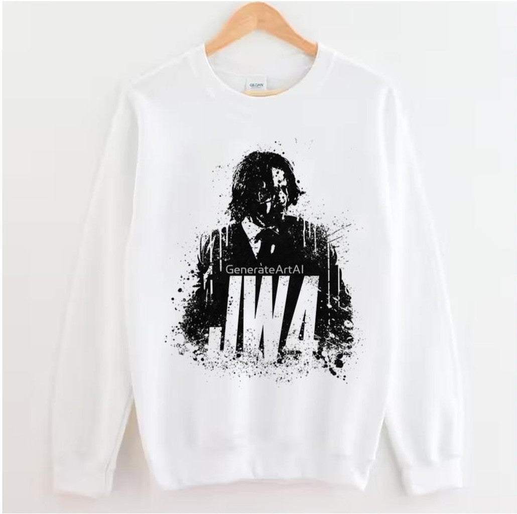 Black Aesthetic Art John Wick Chapter 4 Unisex Hoodie