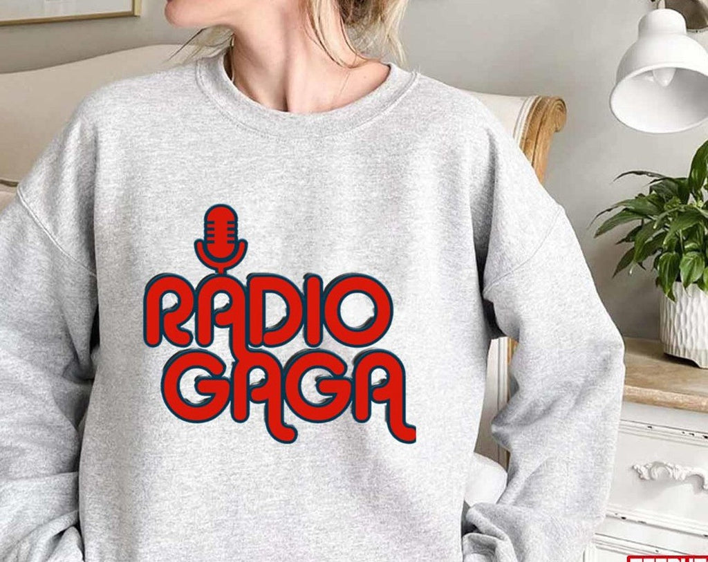 Radio Gaga The Mic Design Unisex Sweatshirt
