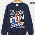 The Don Luke Luka Doncic Dallas Basketball Art Unisex Sweatshirt
