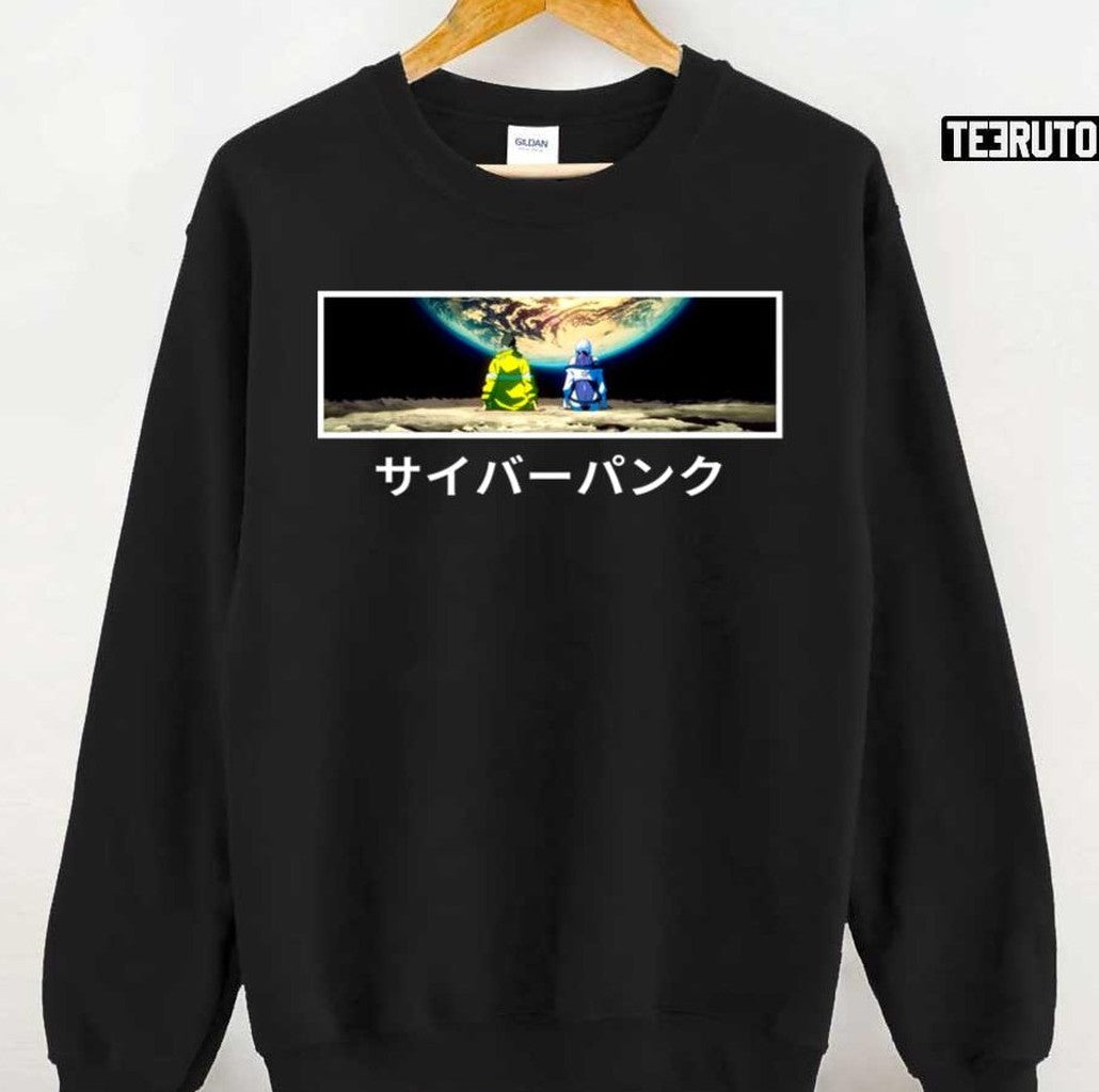 Anime Lucy And David Cyberpunk Unisex T-shirt