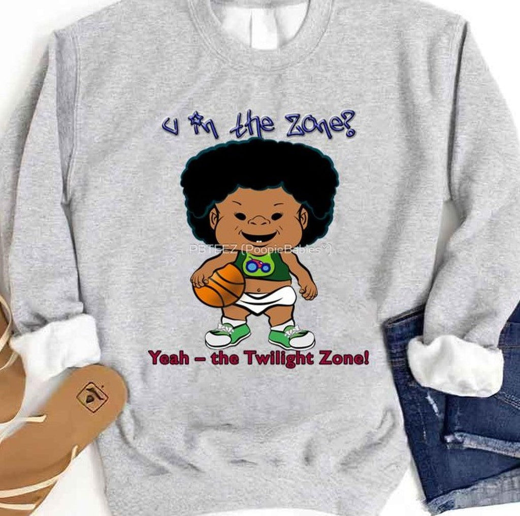 Pbteez Rb0537 You're In The Zone Boy 4 Twilight Zone Unisex Sweatshirt