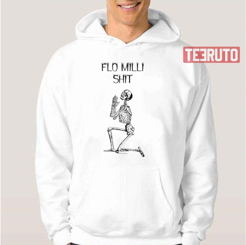 Shit Skeleton Praying Flo Milli Unisex T-Shirt