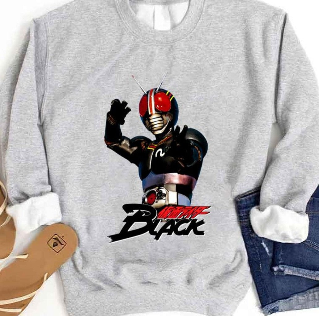 Superhero Kamen Rider Black Unisex Sweatshirt