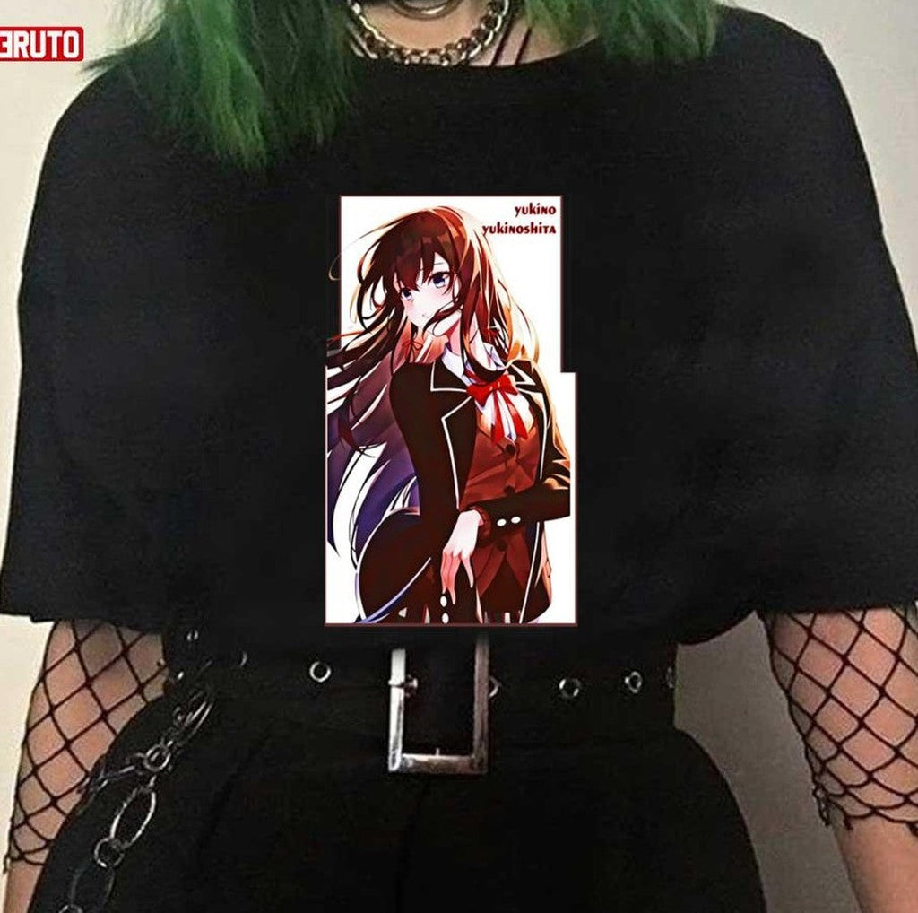 The Deuteragonist Of Yahari Ore No Seishun Love Come Wa Machigatteiru Yukino Yukinoshita Unisex T-Shirt