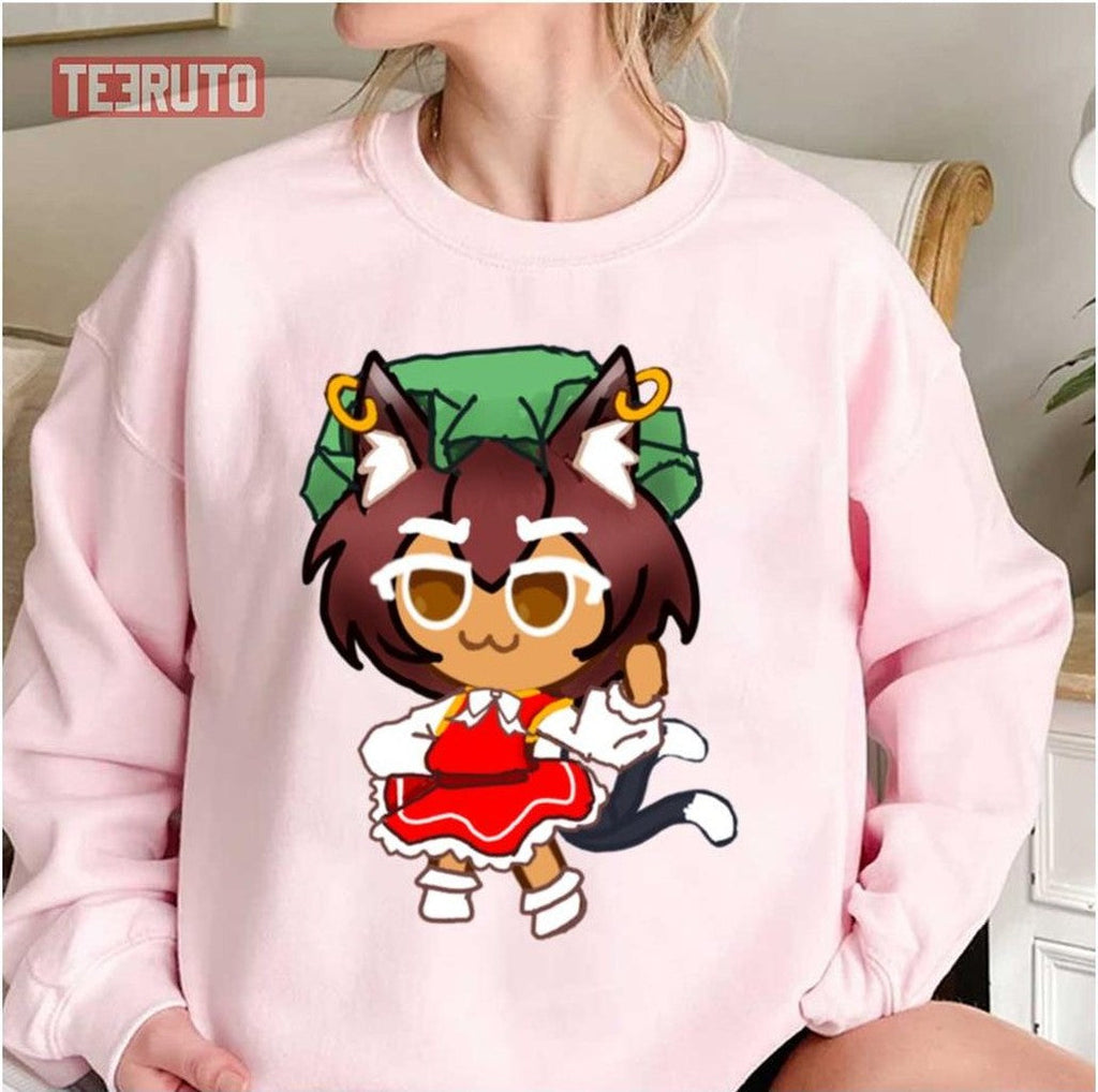 Bakeneko Cookie Touhou Project Unisex T-Shirt