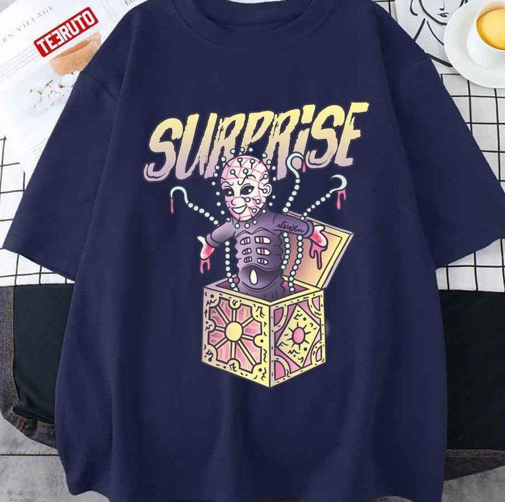 Pinhead Surprise Hellraiser In The Box Unisex T-shirt