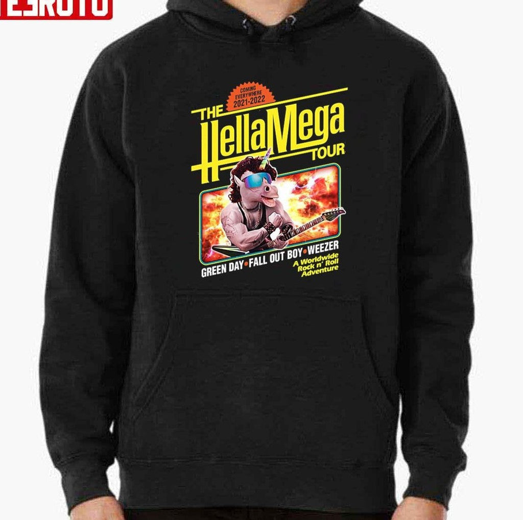 The Hella Mega Tour 2022 Rock Bands Graphic Unisex T-Shirt