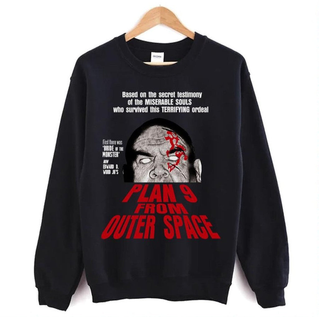 Morning Wood Plan 9 From Outer Space Unisex Sweatshirt