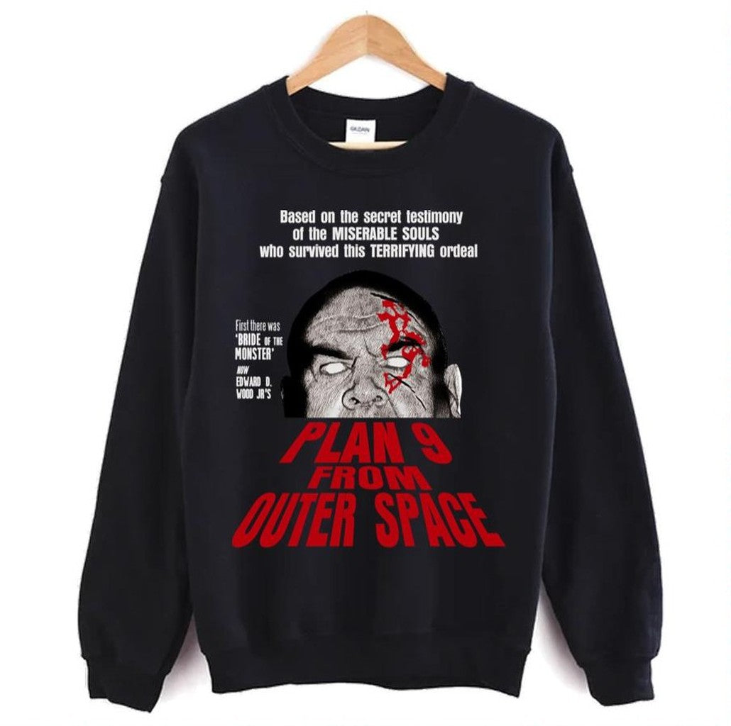 Morning Wood Plan 9 From Outer Space Unisex Sweatshirt