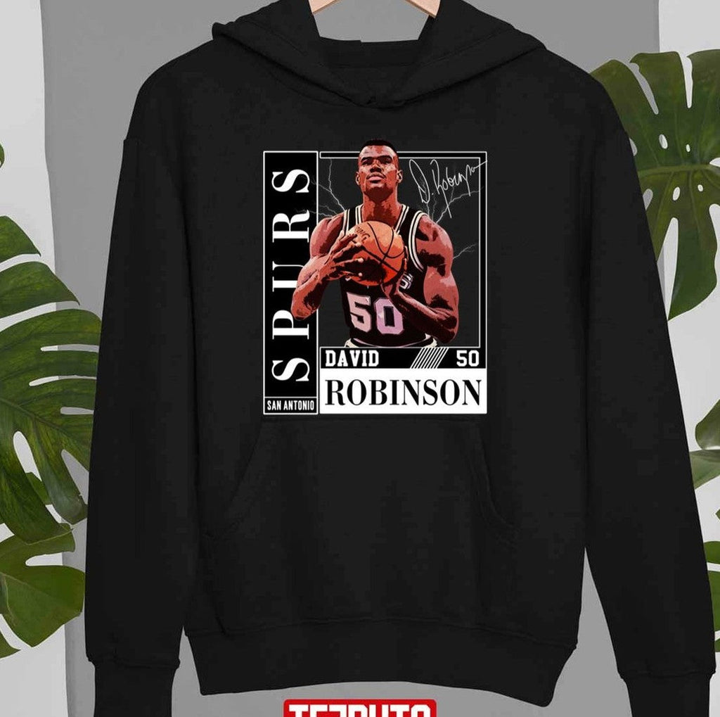 Basketball Signature Graphic David Robinson Unisex T-Shirt