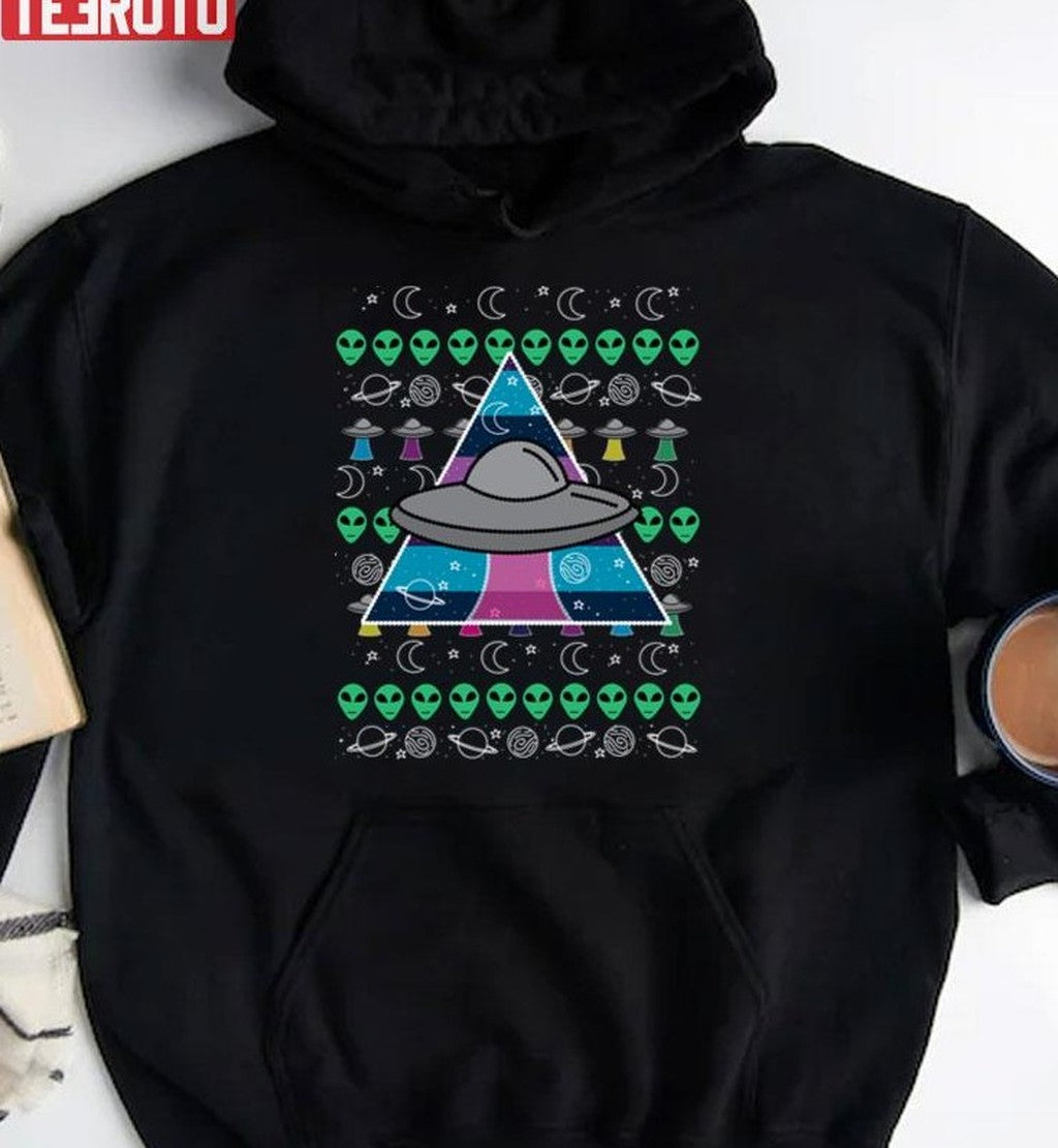 Beam Me Up Christmas Unisex Sweatshirt
