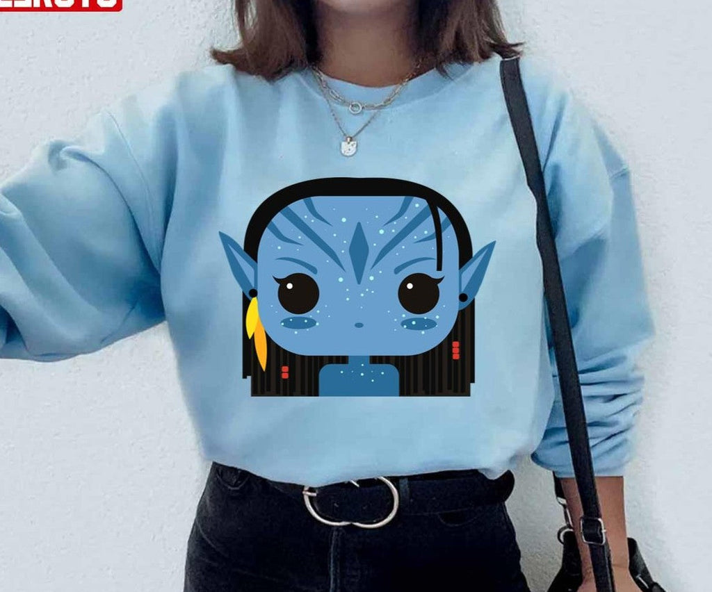 Neytiri Avatar 2 Cute Fanart Unisex Hoodie