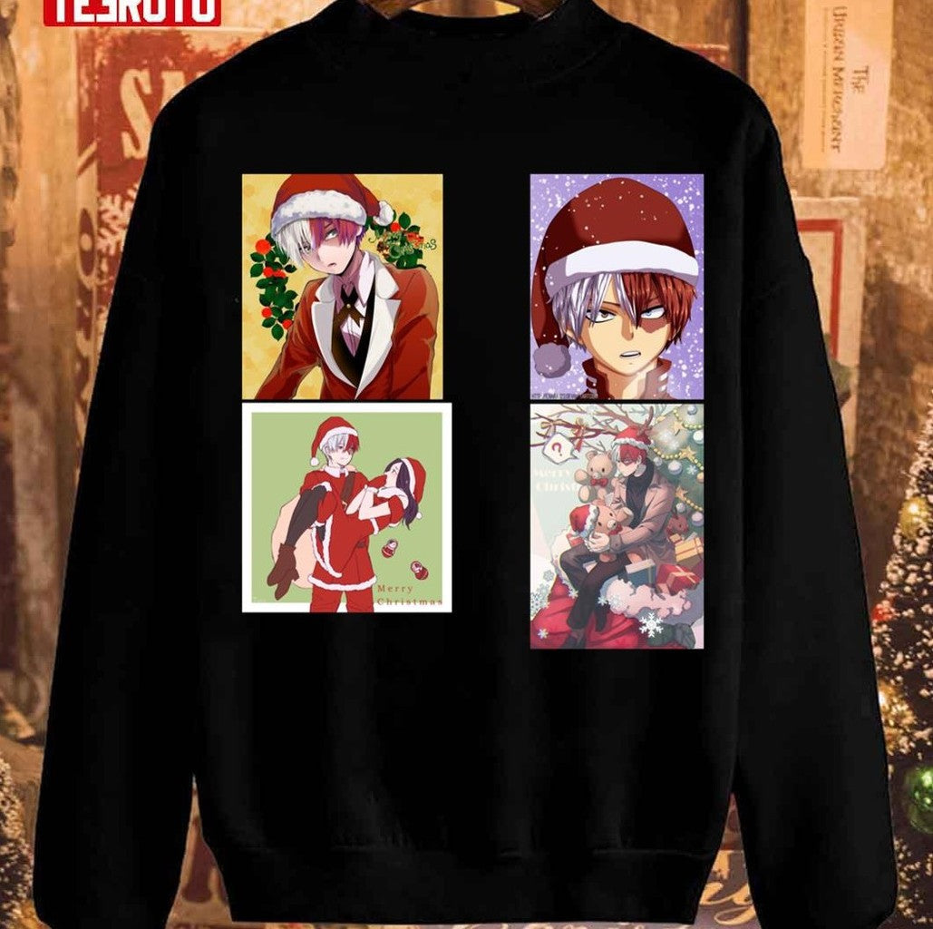 Shoto Todoroki Christmas Unisex Sweatshirt