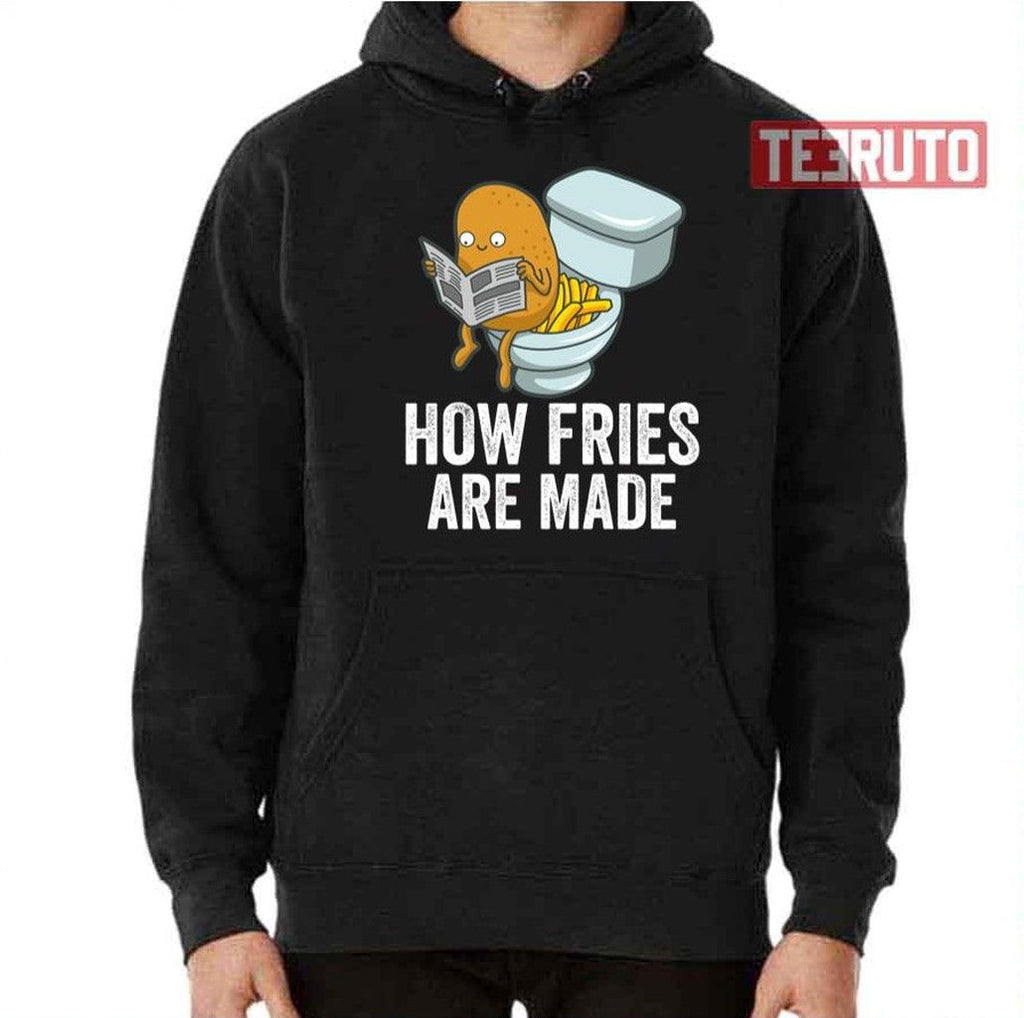 Potato Pooping Fries French Fries Unisex T-Shirt