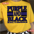Baltimore Lyfe Purple And Black Ravens Football Unisex T-Shirt