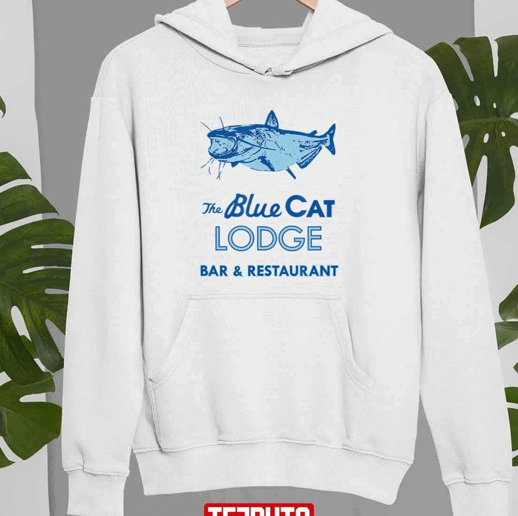 Ozark Blue Cat Lodge Lakeside View Unisex Sweatshirt