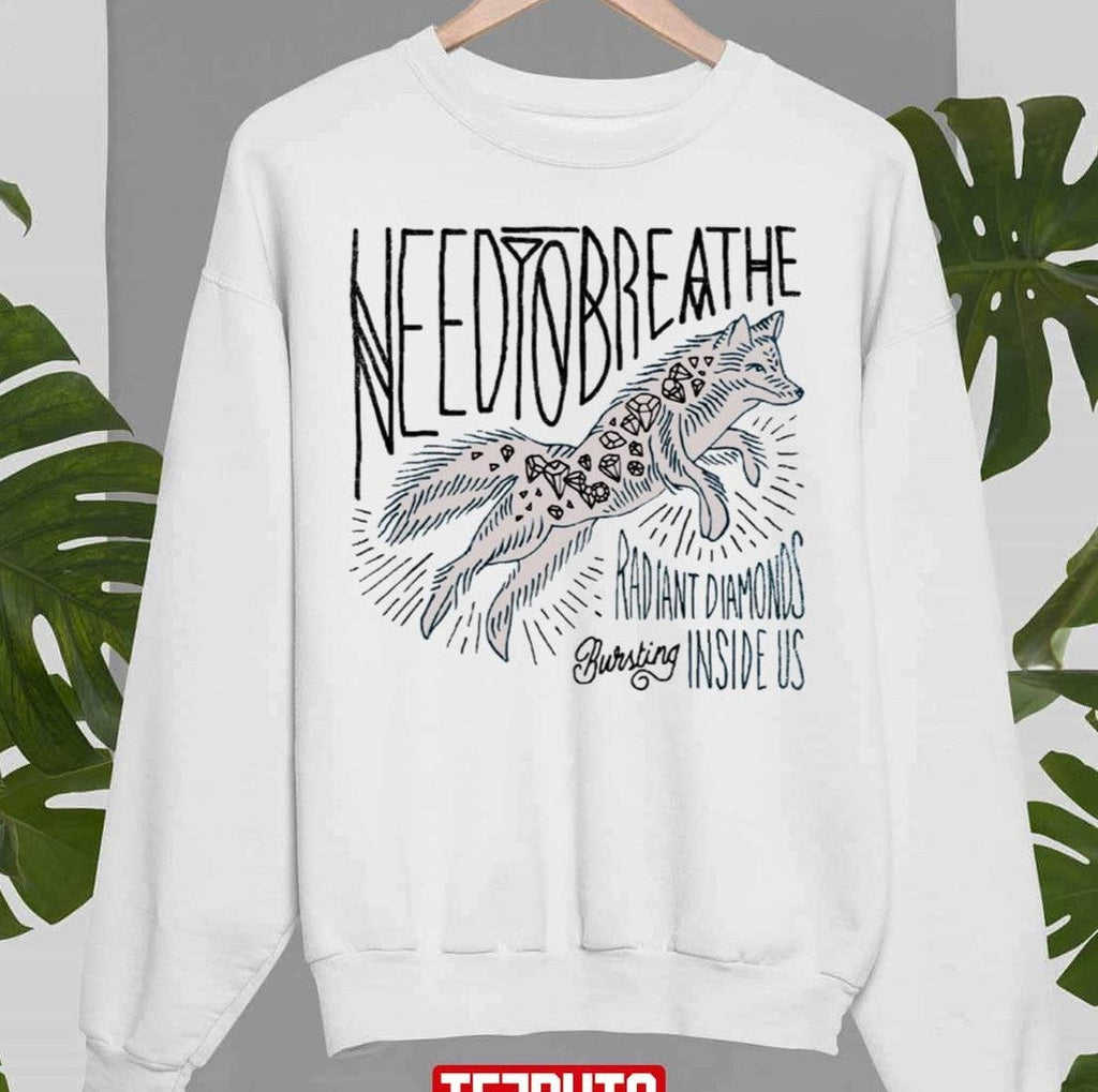 Radiant Diamonds Inside Us Needtobreathe Unisex T-Shirt
