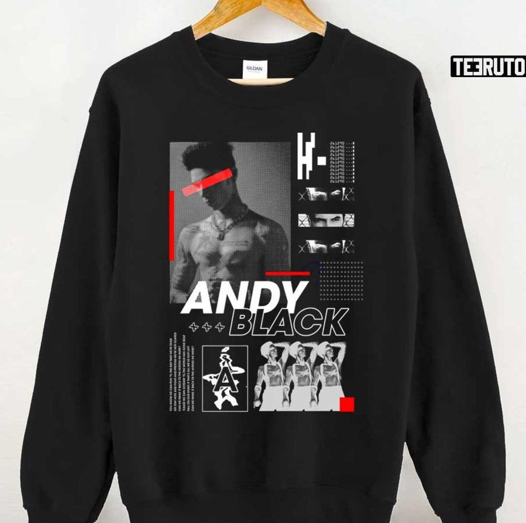 Andy Black Unisex T-Shirt