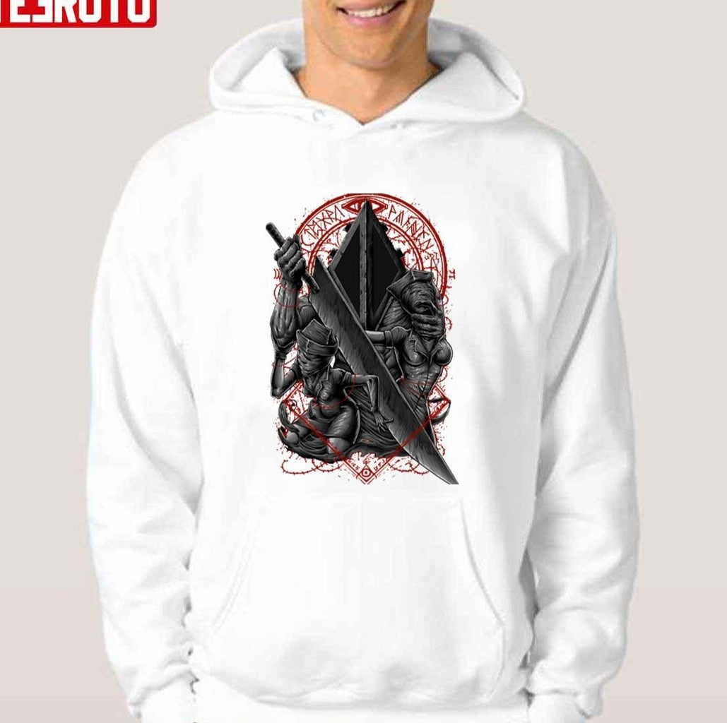 Pyramid Head Silent Hill Vintage Art Unisex T-shirt