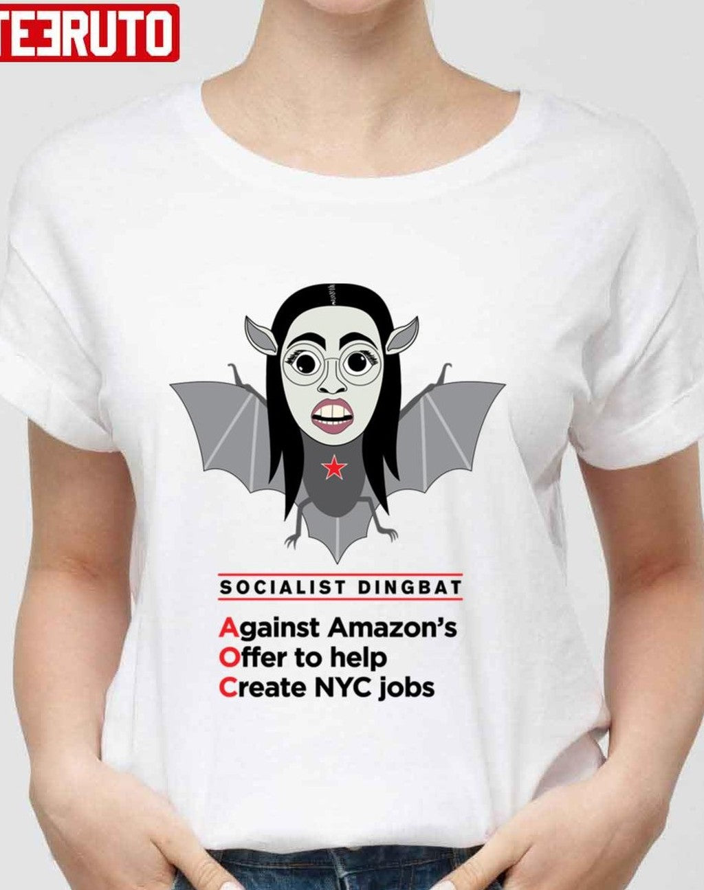 AOC Chased Amazon Away Unisex T-Shirt