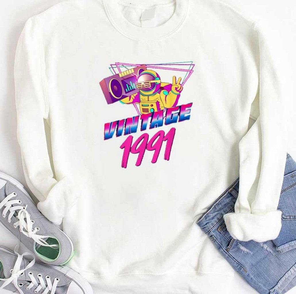 30th Birthday Vintage 1991 T-Shirt