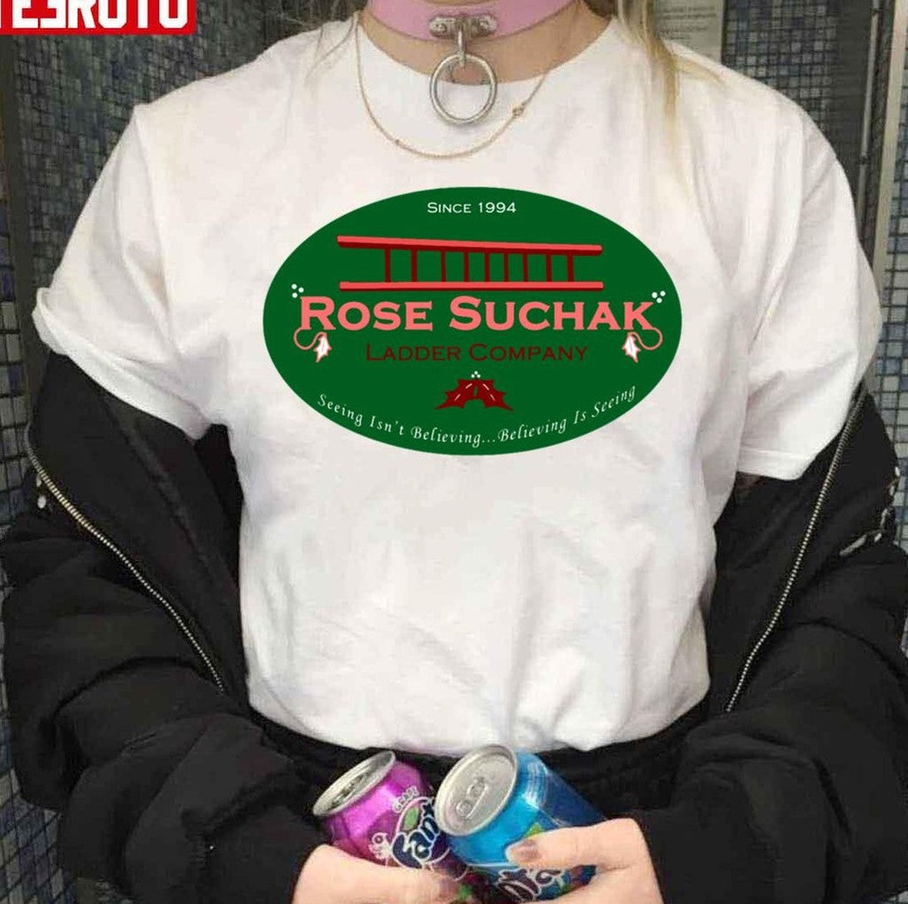 Arose Such A Clatter Rose Suchek Ladder In Green Unisex Sweatshirt