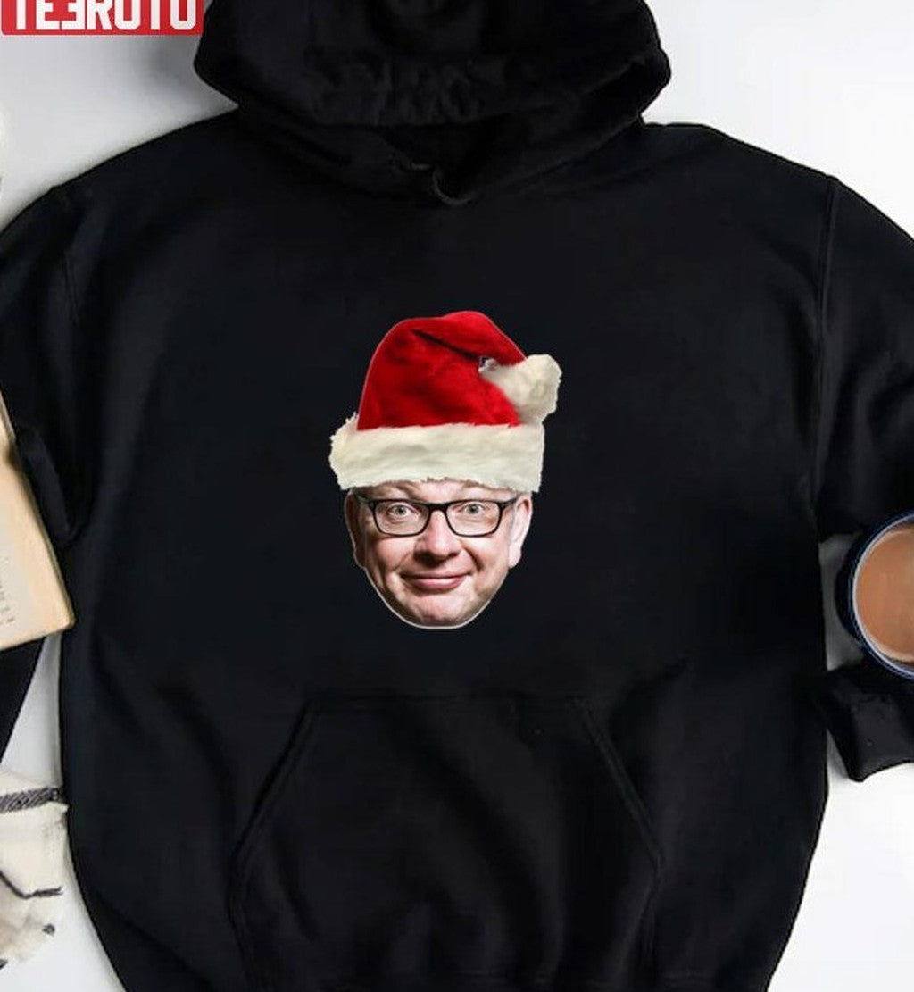 Santa Claus Funny Christmas Meme Michael Gove Unisex Sweatshirt
