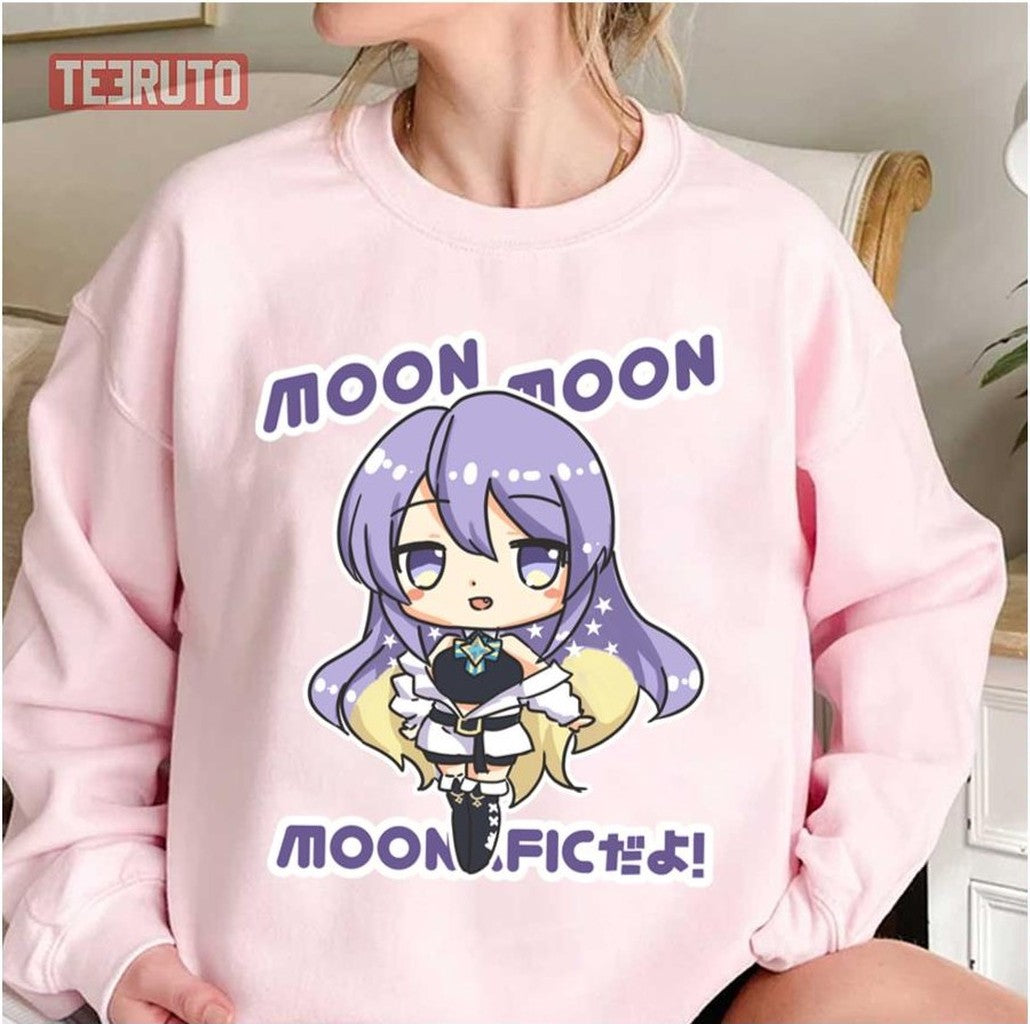 Moonafic Dayo Id Gen 1 Moona Hoshinova Hololive Unisex T-Shirt