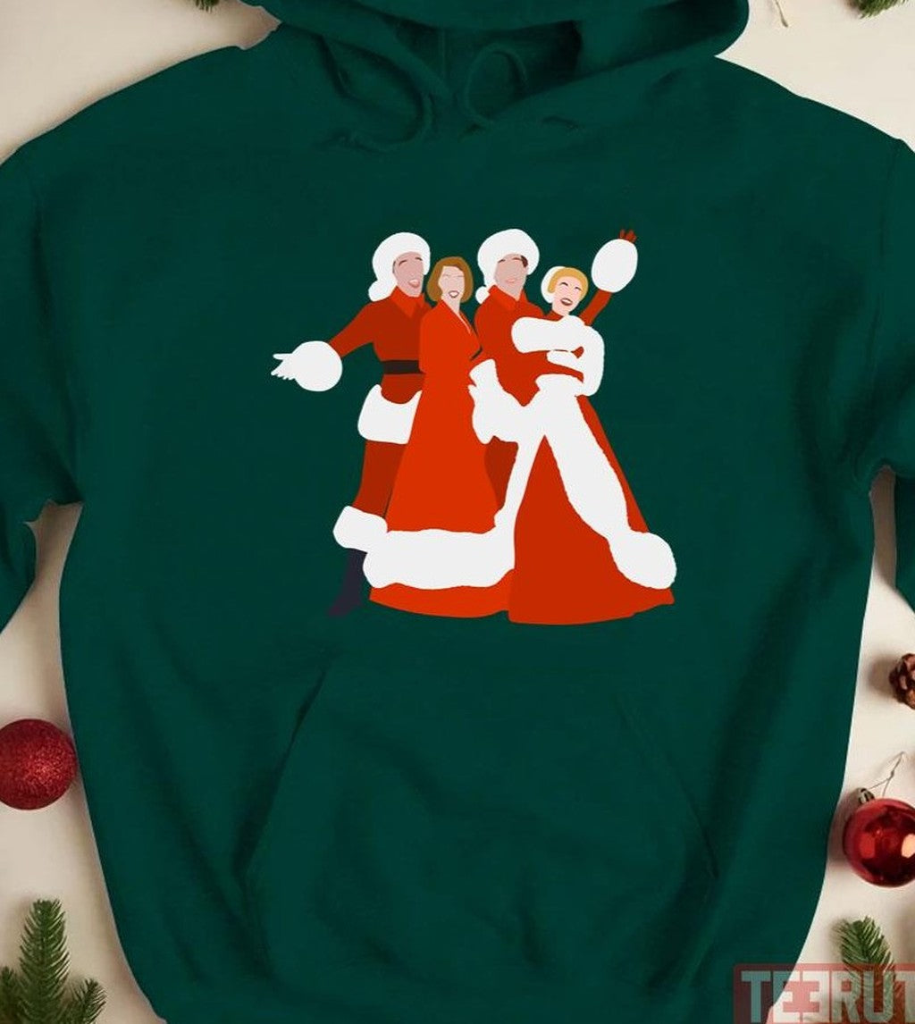 Movie White Christmas Minimalist Art Unisex T-shirt