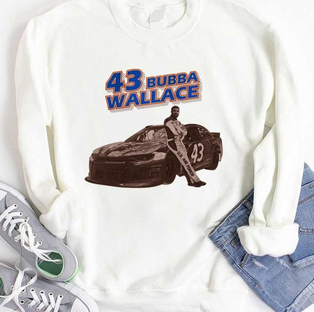 43 Bubba Wallace Cars Lovers Gift Unisex T-shirt