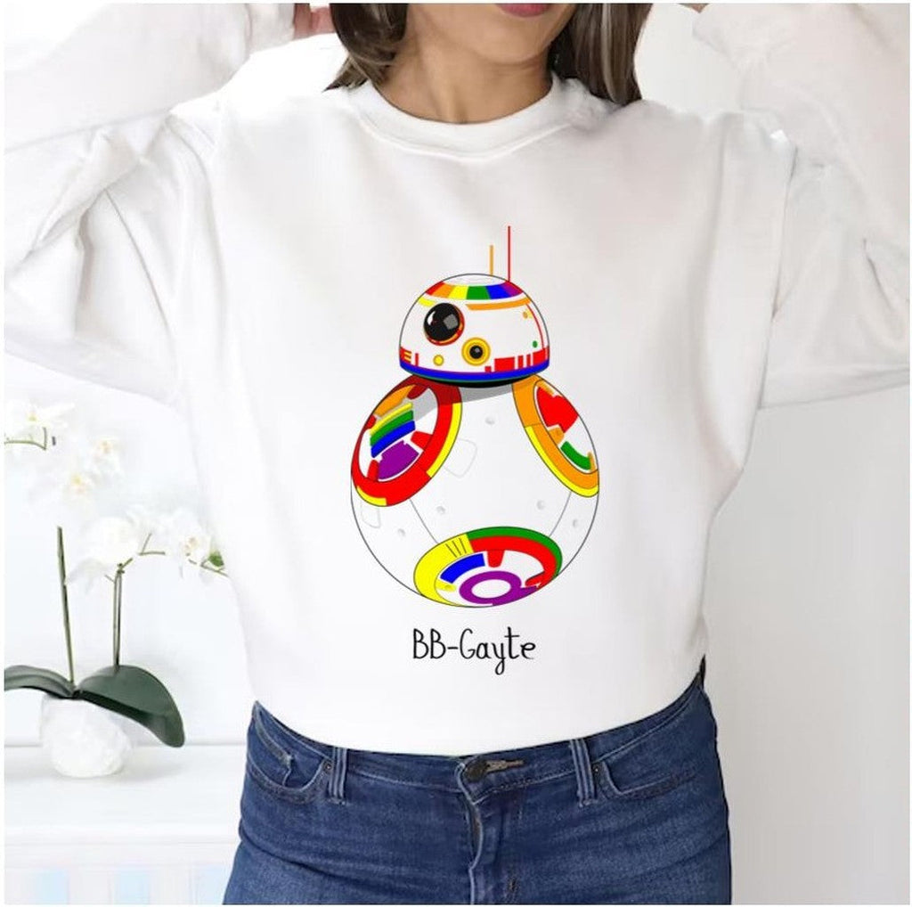 Bb Gayte Robot Lgbtq Pride Month Unisex Hoodie