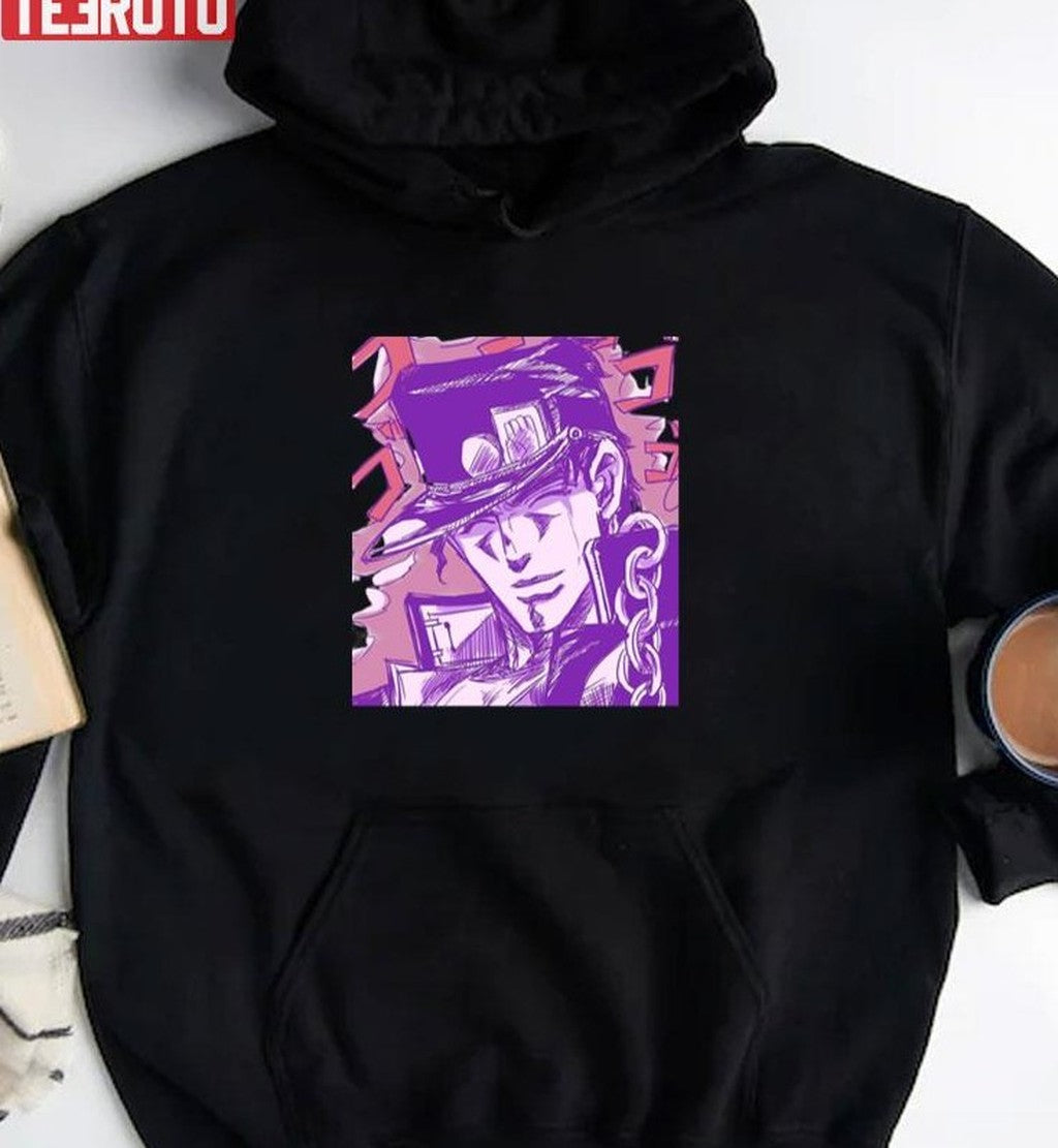 Smiling Jotaro Kujo JoJo's Bizarre Adventure Unisex T-shirt