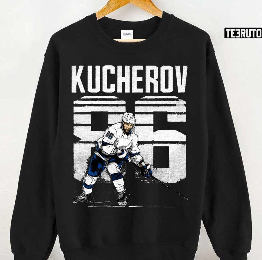 Nikita Kucherov Retro White Design Unisex Hoodie