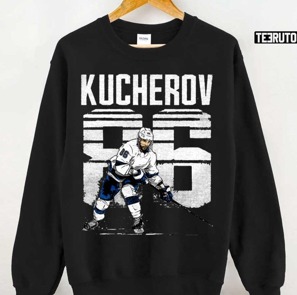 Nikita Kucherov Retro White Design Unisex Hoodie