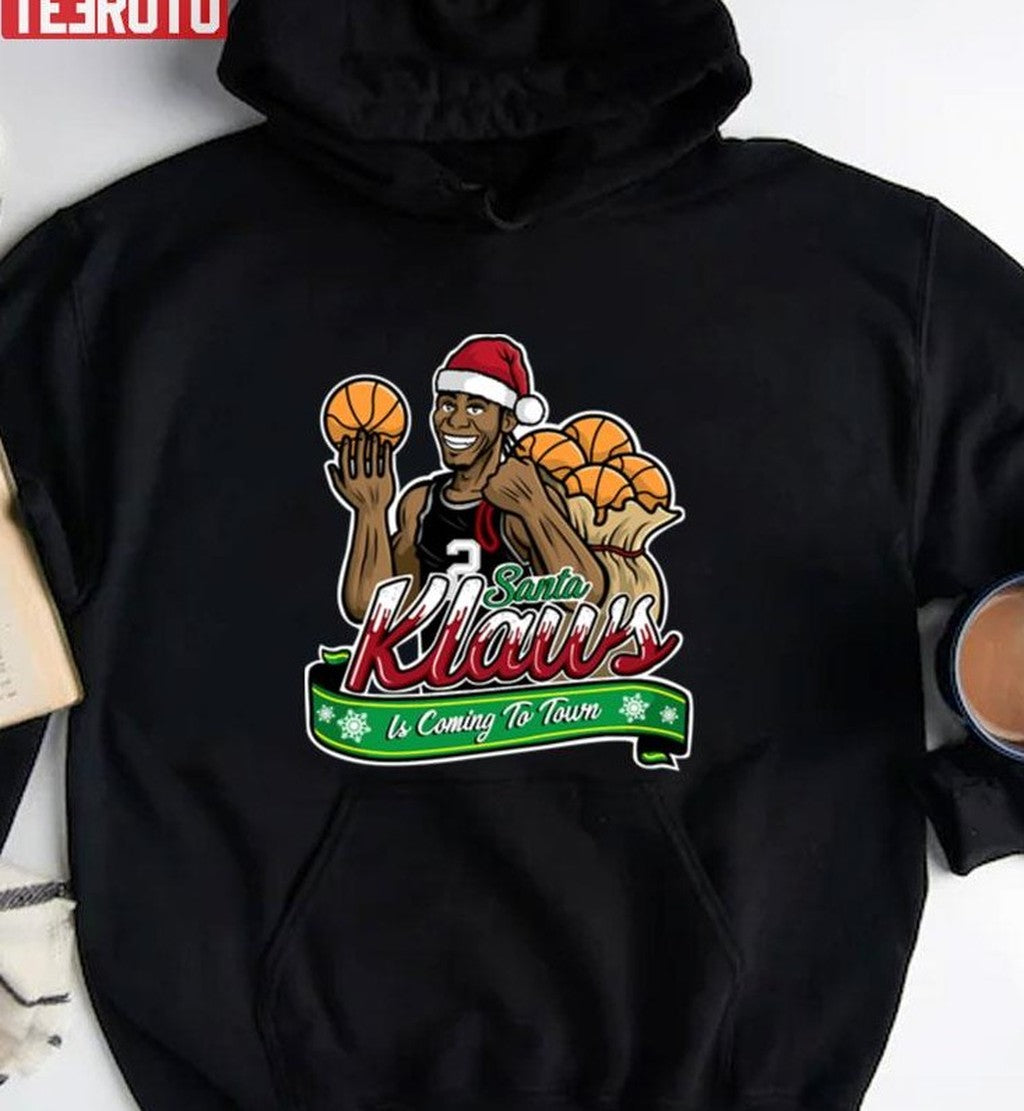 Santa Klaws Arrive En Ville Tim Duncan Christmas Unisex Sweatshirt