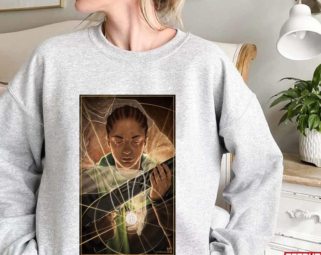 Shotgun Mary Warrior Nun Tarot Card Unisex Sweatshirt