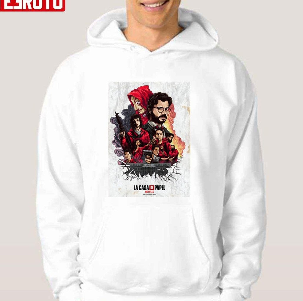 Money Heist La Casa De Papel Movie Unisex Hoodie