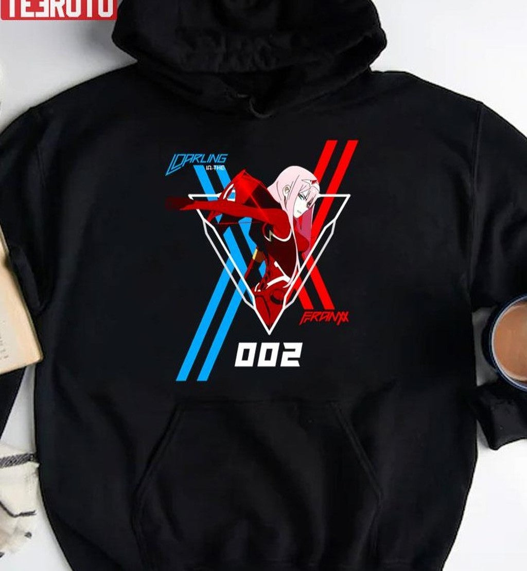 Short End Of The Stick 002 Darling In The Franxx Unisex Hoodie
