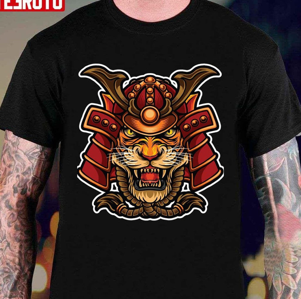 Samurai Tiger Unisex T-Shirt