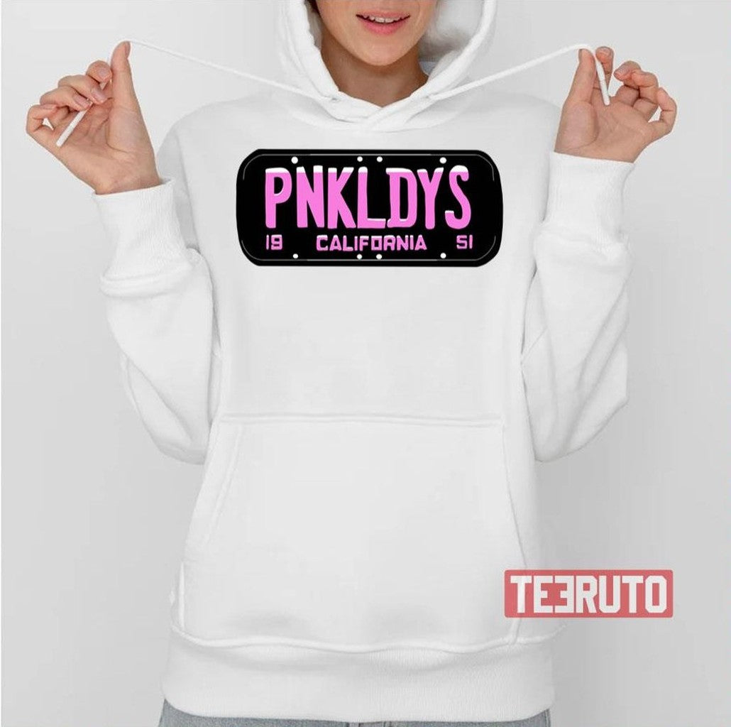 Rise Of The Pink Ladies Pnkldys Licence Plate Unisex T-Shirt